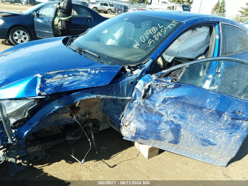 2019 Honda Civic Sport VIN: 2HGFC2F85KH019086 Lot: 30039077