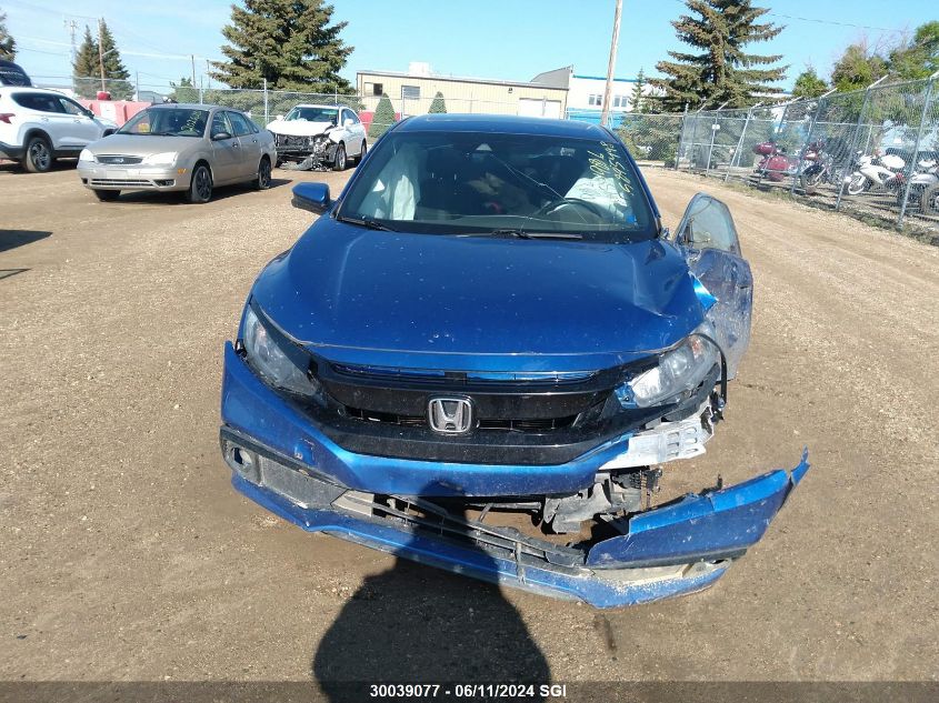 2019 Honda Civic Sport VIN: 2HGFC2F85KH019086 Lot: 30039077