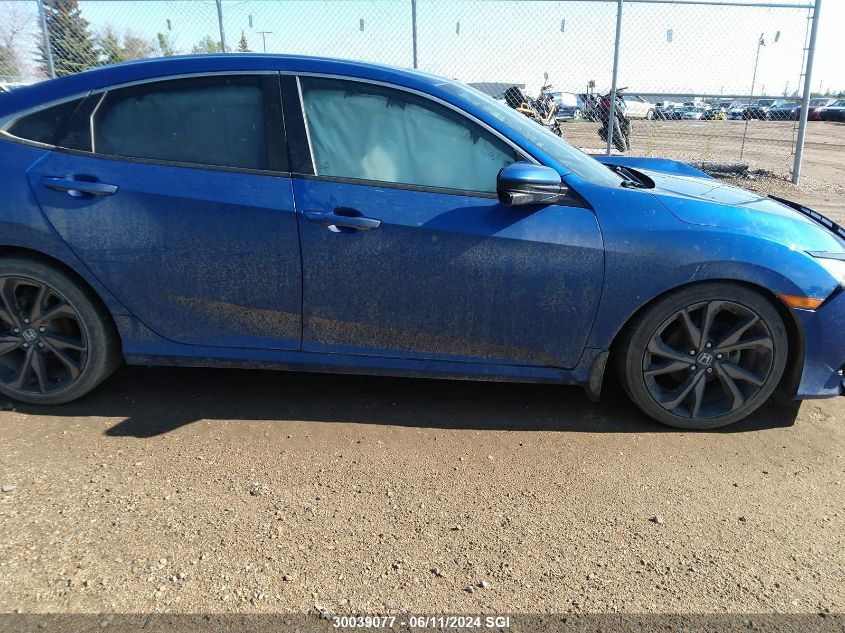 2019 Honda Civic Sport VIN: 2HGFC2F85KH019086 Lot: 30039077