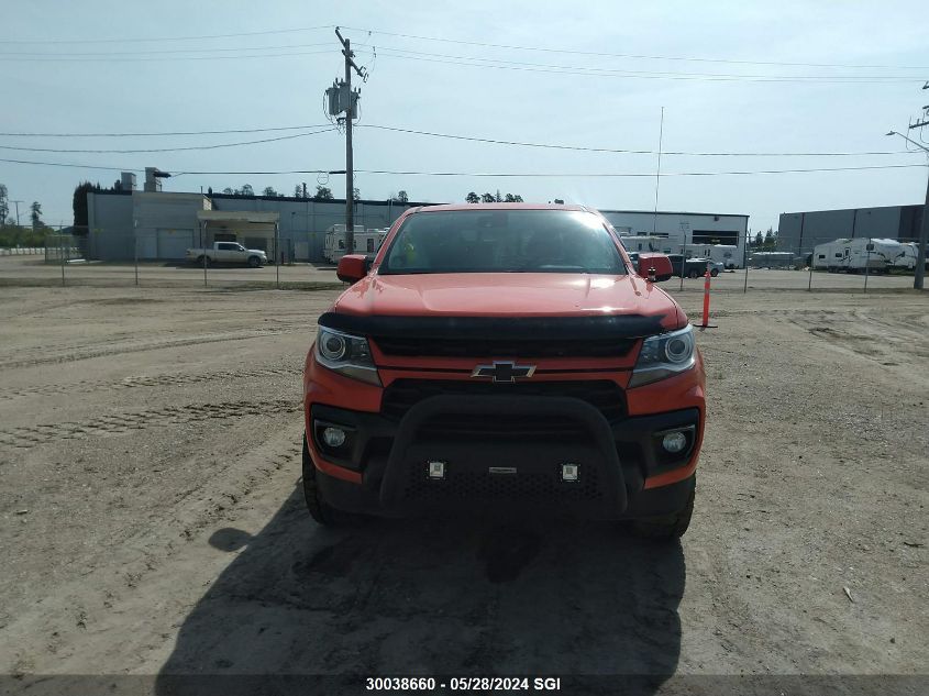 2021 Chevrolet Colorado Lt VIN: 1GCGTCEN5M1255481 Lot: 30038660