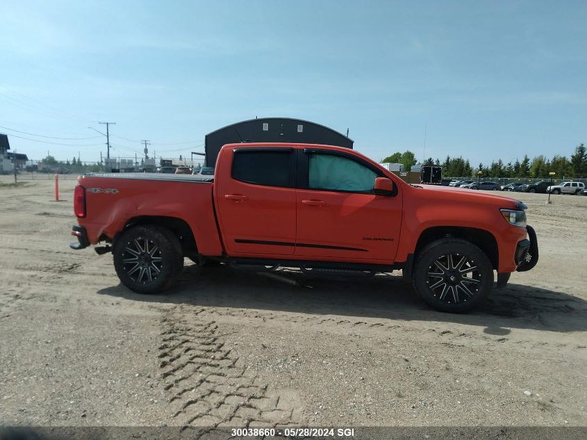 2021 Chevrolet Colorado Lt VIN: 1GCGTCEN5M1255481 Lot: 30038660