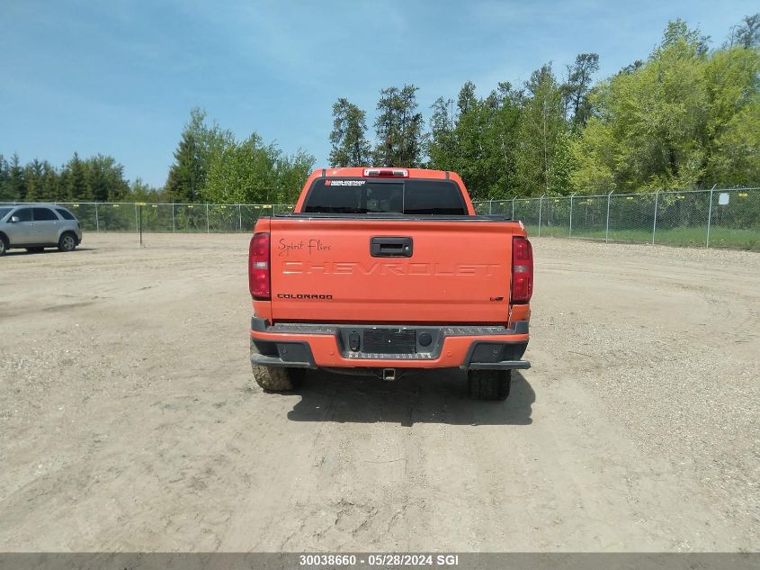 2021 Chevrolet Colorado Lt VIN: 1GCGTCEN5M1255481 Lot: 30038660