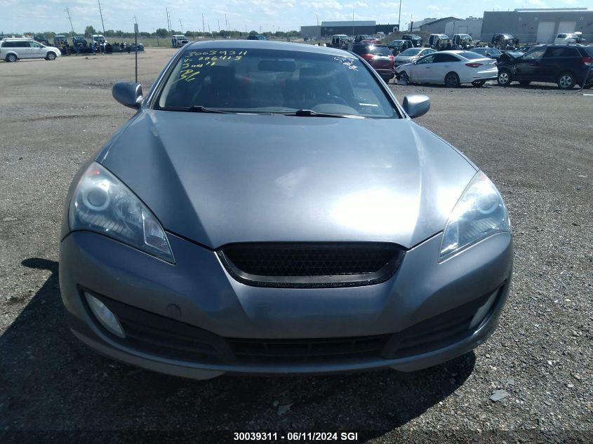 2010 Hyundai Genesis Coupe 2.0T VIN: KMHHT6KD5AU006413 Lot: 30039311