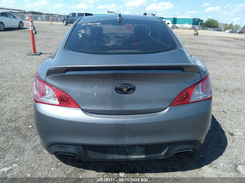 2010 Hyundai Genesis Coupe 2.0T VIN: KMHHT6KD5AU006413 Lot: 30039311