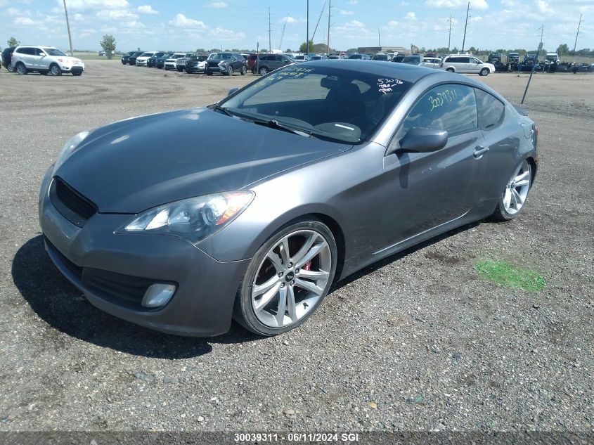 2010 Hyundai Genesis Coupe 2.0T VIN: KMHHT6KD5AU006413 Lot: 30039311