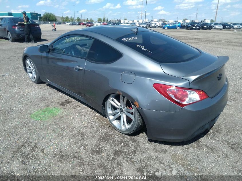 2010 Hyundai Genesis Coupe 2.0T VIN: KMHHT6KD5AU006413 Lot: 30039311