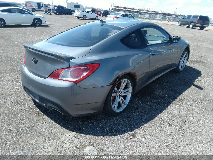 2010 Hyundai Genesis Coupe 2.0T VIN: KMHHT6KD5AU006413 Lot: 30039311