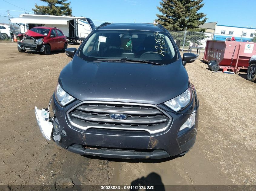 2022 Ford Ecosport Se VIN: MAJ6S3GL9NC470884 Lot: 30038833