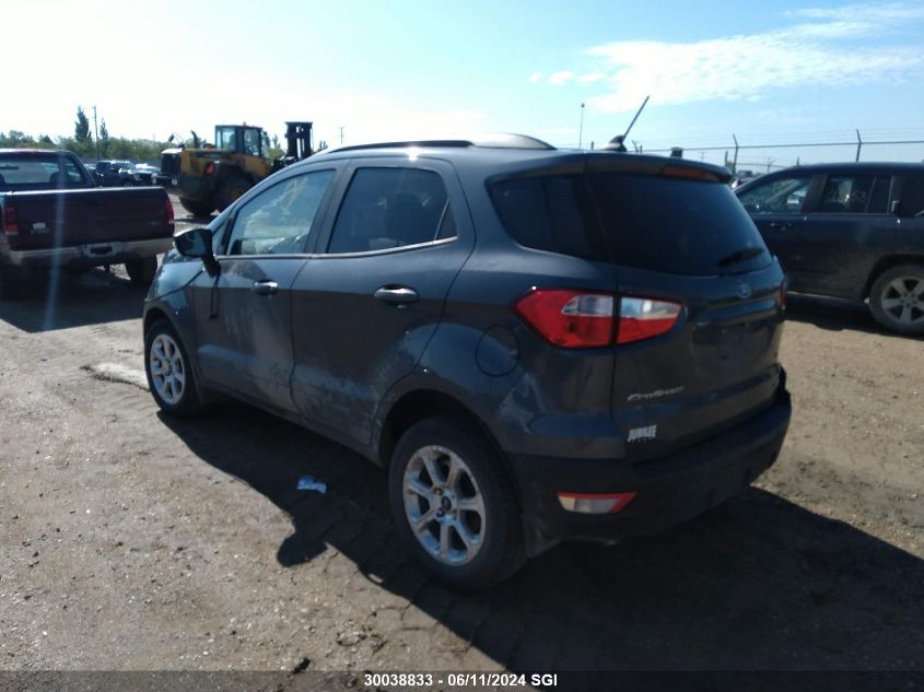 2022 Ford Ecosport Se VIN: MAJ6S3GL9NC470884 Lot: 30038833