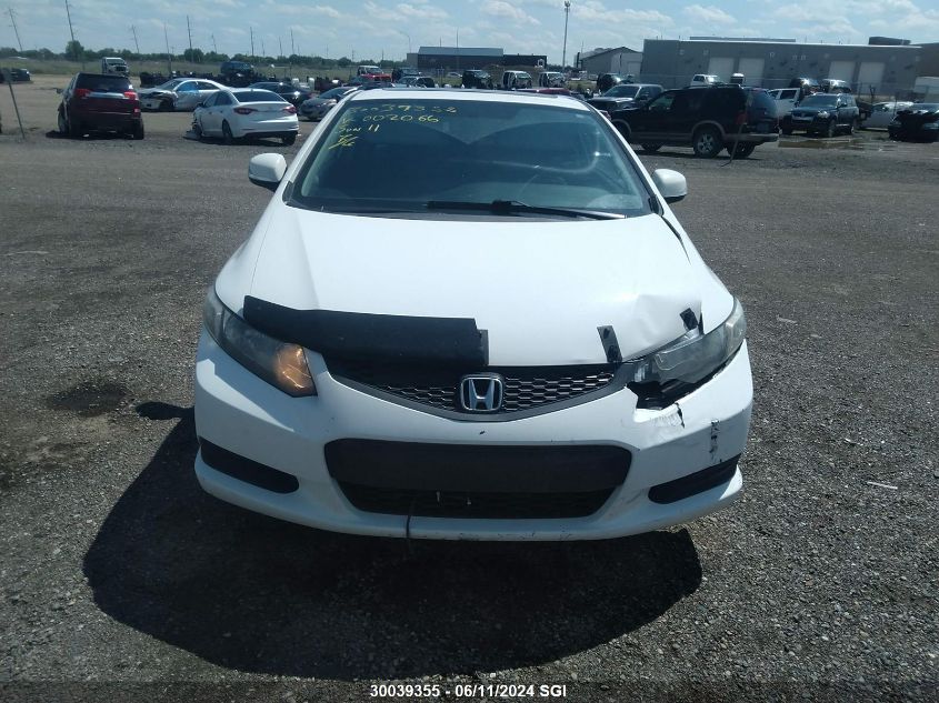 2013 Honda Civic Lx VIN: 2HGFG3B51DH002066 Lot: 30039355