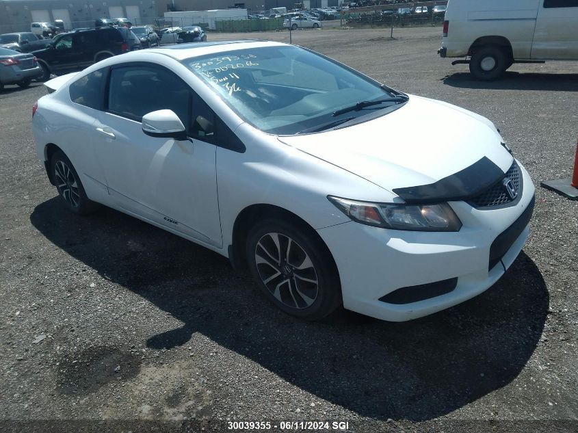 2013 Honda Civic Lx VIN: 2HGFG3B51DH002066 Lot: 30039355