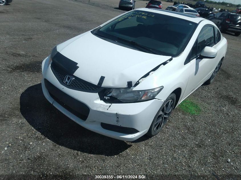 2013 Honda Civic Lx VIN: 2HGFG3B51DH002066 Lot: 30039355