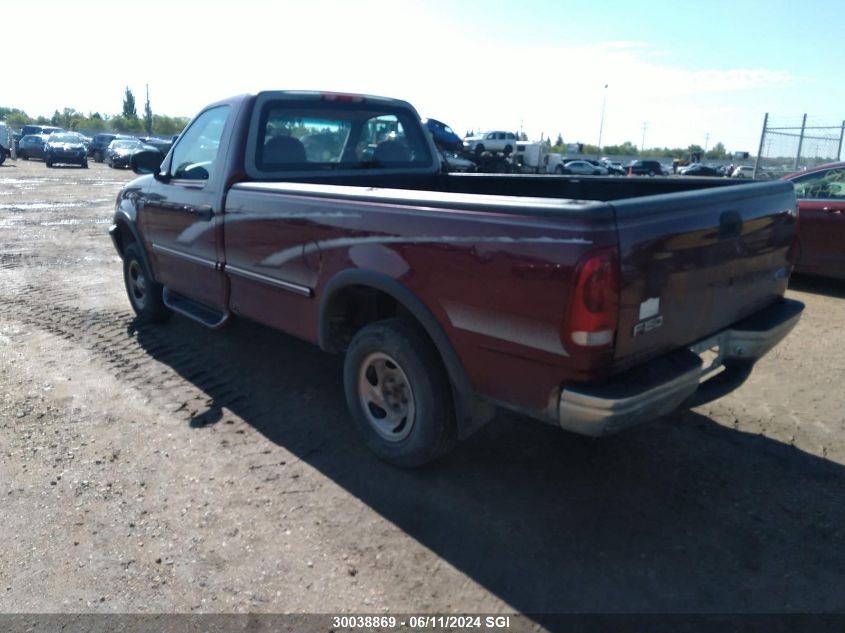 1997 Ford F150 VIN: 1FTDF18W4VKD44280 Lot: 30038869