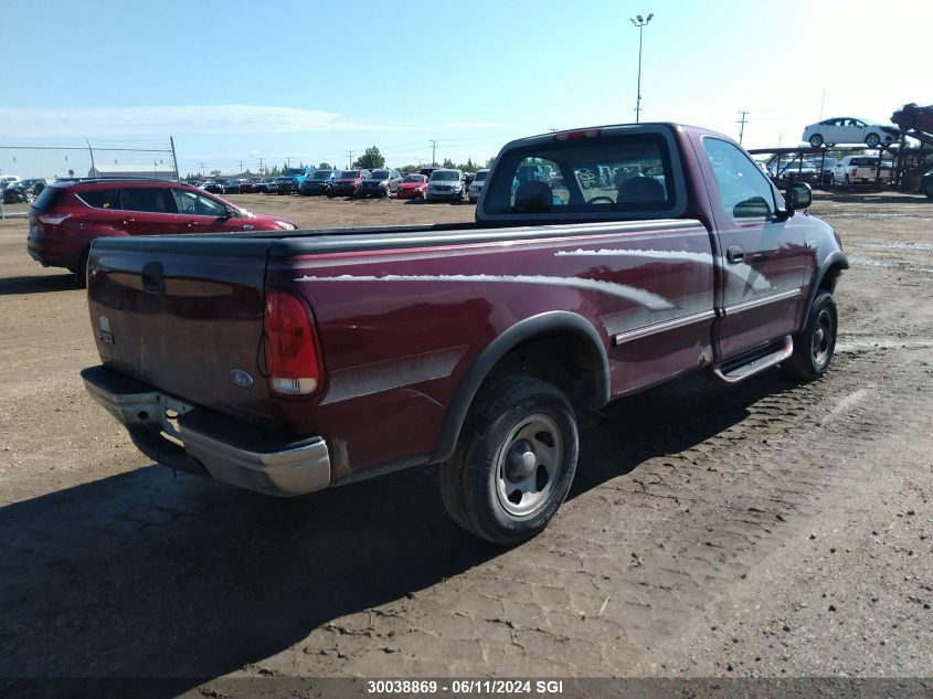 1997 Ford F150 VIN: 1FTDF18W4VKD44280 Lot: 30038869