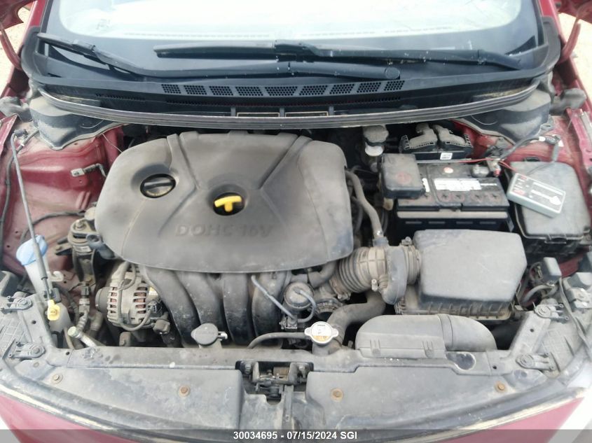 2014 Kia Forte Lx VIN: KNAFX4A63E5110208 Lot: 30034695