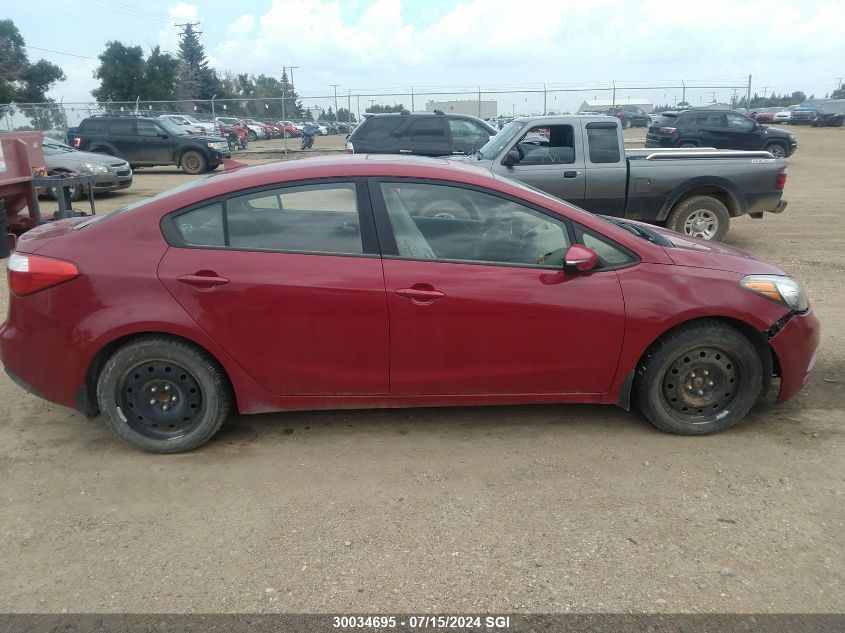 2014 Kia Forte Lx VIN: KNAFX4A63E5110208 Lot: 30034695