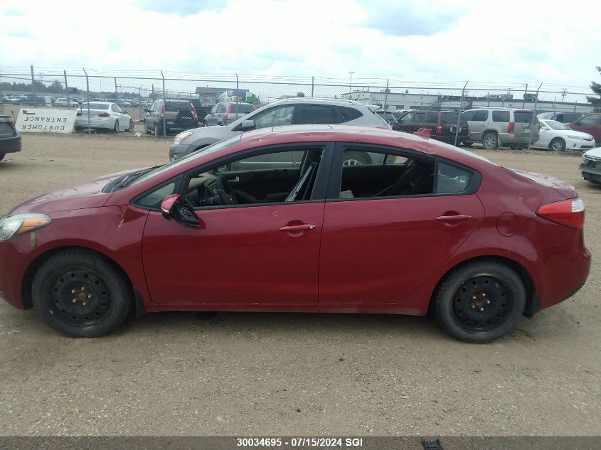 2014 Kia Forte Lx VIN: KNAFX4A63E5110208 Lot: 30034695