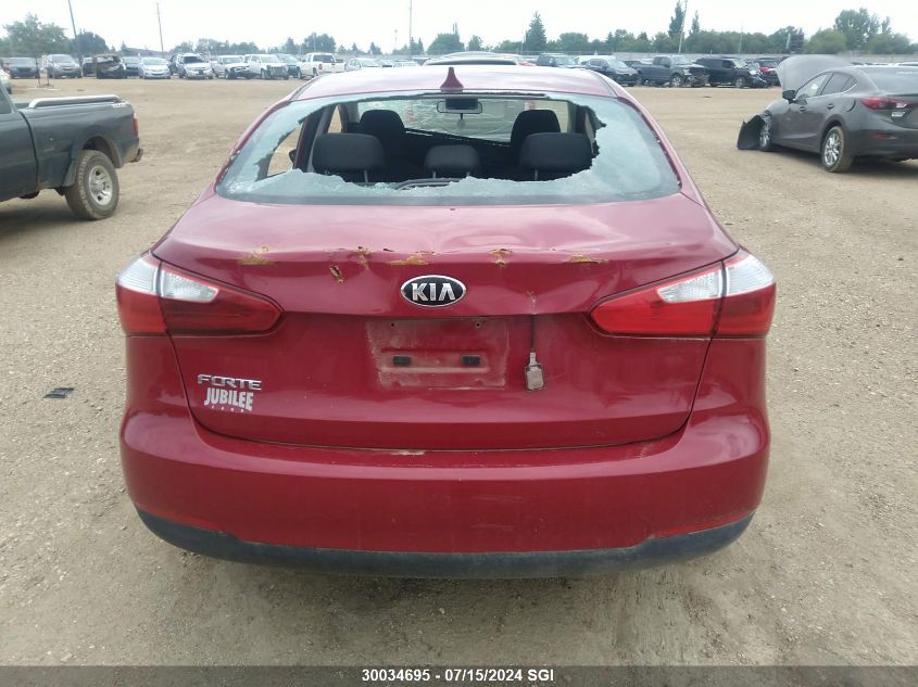 2014 Kia Forte Lx VIN: KNAFX4A63E5110208 Lot: 30034695