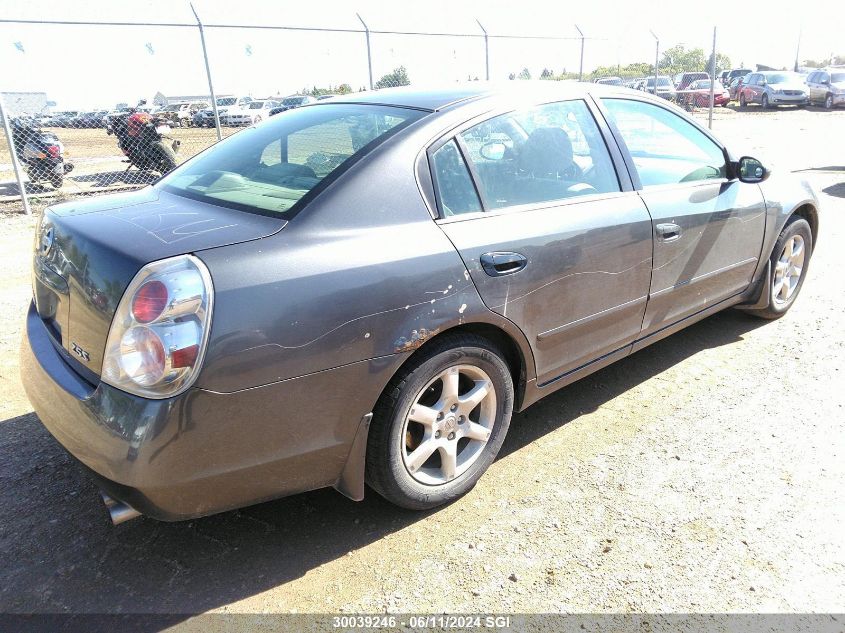 2005 Nissan Altima S/Sl VIN: 1N4AL11D25C161738 Lot: 30039246