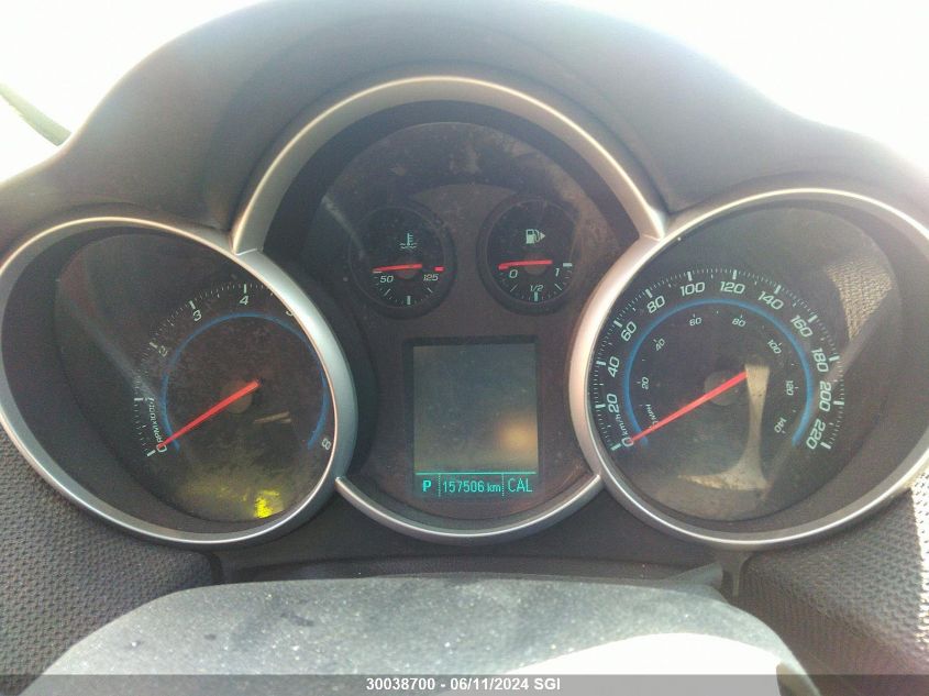 2012 Chevrolet Cruze VIN: 1G1PF5SCXC7168721 Lot: 30038700