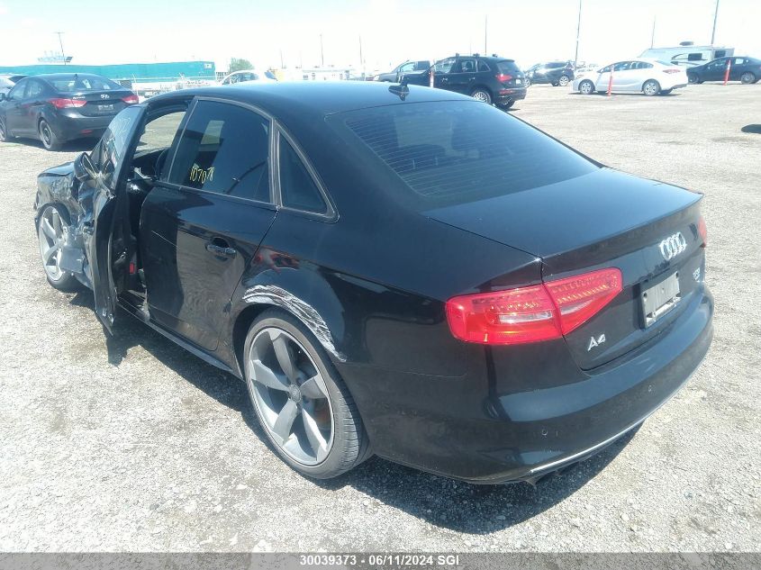 2014 Audi A4 Prestige VIN: WAUKFCFLXEN006163 Lot: 30039373