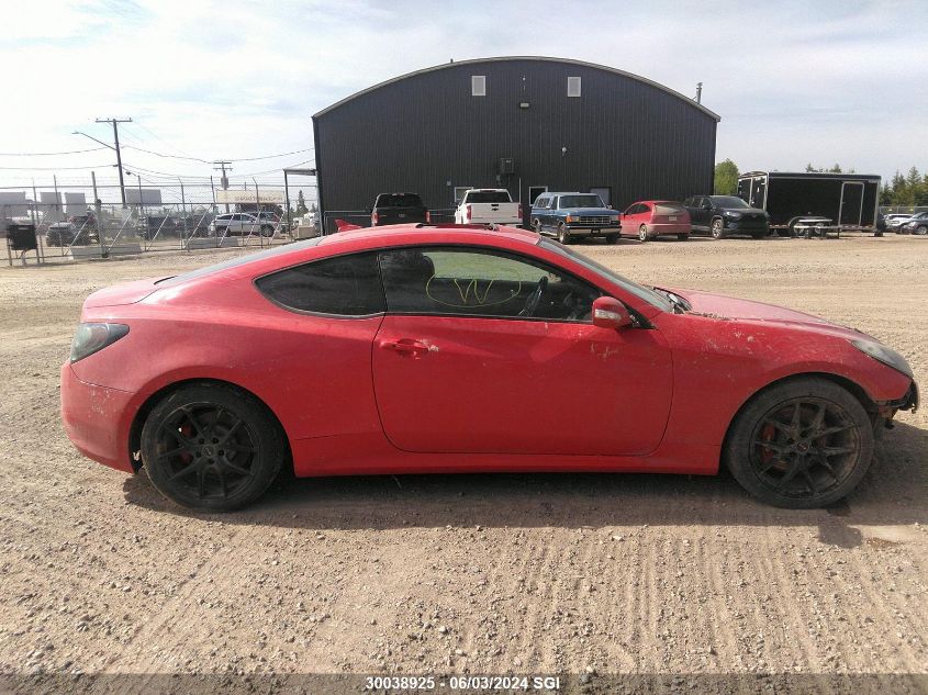 2010 Hyundai Genesis Coupe 3.8L VIN: KMHHU6KHXAU006438 Lot: 30038925