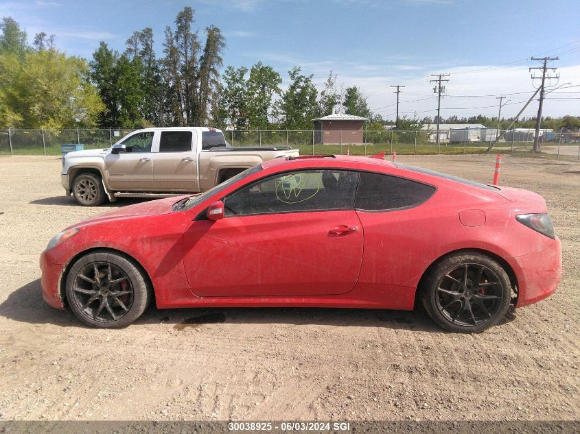 2010 Hyundai Genesis Coupe 3.8L VIN: KMHHU6KHXAU006438 Lot: 30038925