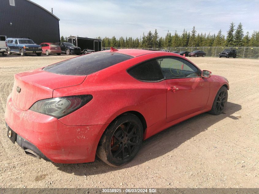 2010 Hyundai Genesis Coupe 3.8L VIN: KMHHU6KHXAU006438 Lot: 30038925