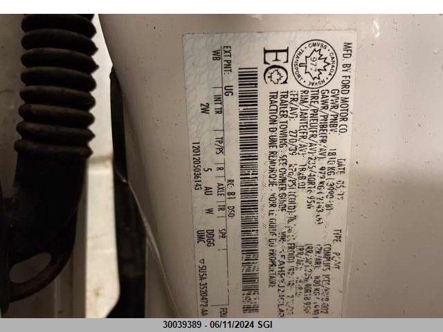 2012 Ford Focus Titanium VIN: 1FAHP3J24CL406419 Lot: 30039389