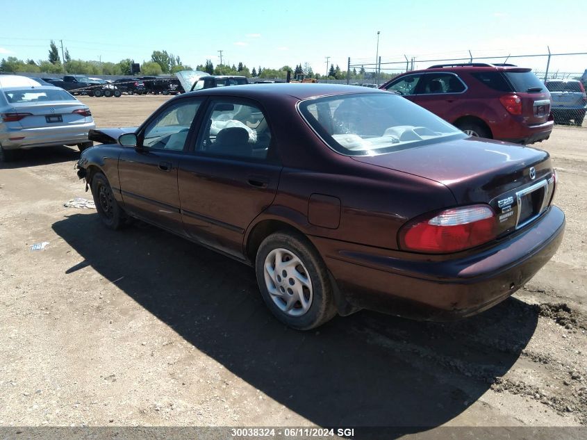 2000 Mazda 626 Es/Lx VIN: 1YVGF22C1Y5108989 Lot: 30038324