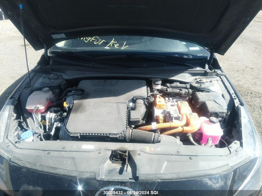 2022 Hyundai Elantra Blue VIN: KMHLM4AJ1NU022777 Lot: 30039432