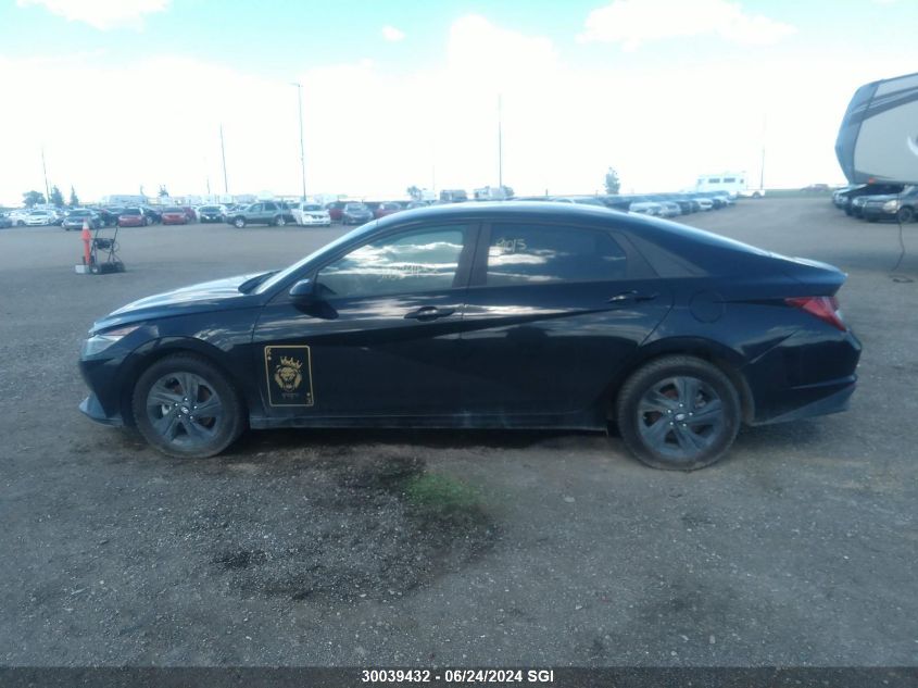 2022 Hyundai Elantra Blue VIN: KMHLM4AJ1NU022777 Lot: 30039432