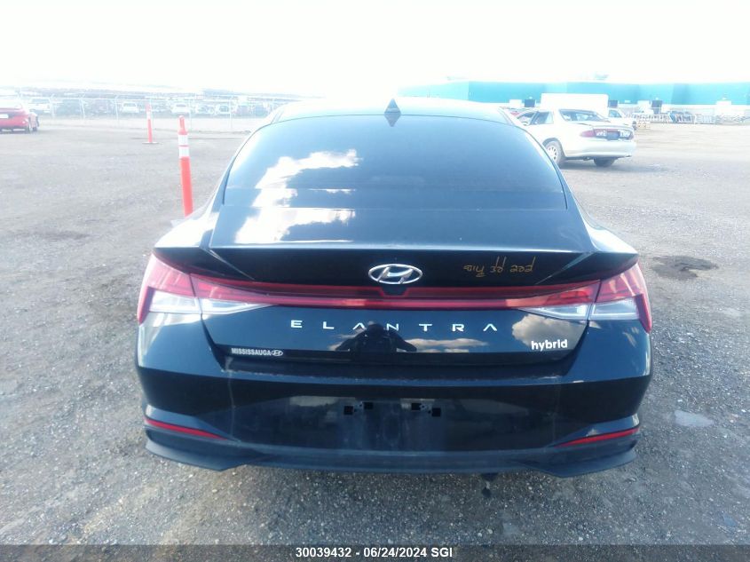 2022 Hyundai Elantra Blue VIN: KMHLM4AJ1NU022777 Lot: 30039432