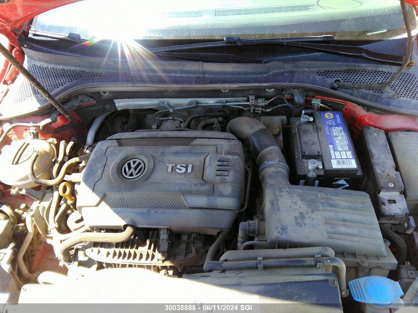 2017 Volkswagen Golf S/Wolfsburg/Se/Sel VIN: 3VW217AUXHM063886 Lot: 30038888