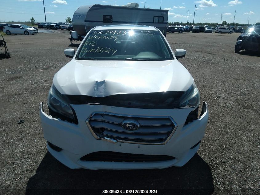 2015 Subaru Legacy 2.5I Limited VIN: 4S3BNCL63F3010279 Lot: 30039433