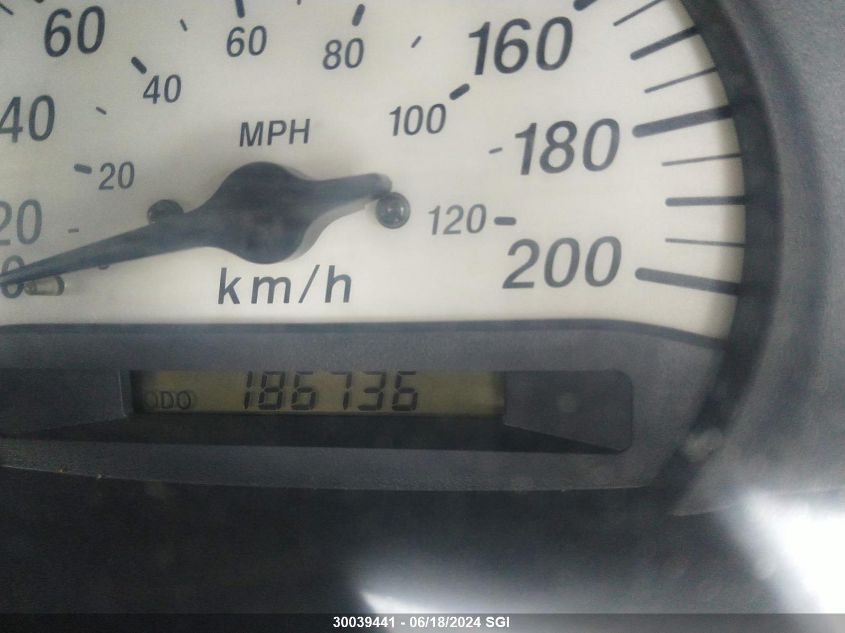 2001 Toyota Echo VIN: JTDBT123910100743 Lot: 30039441