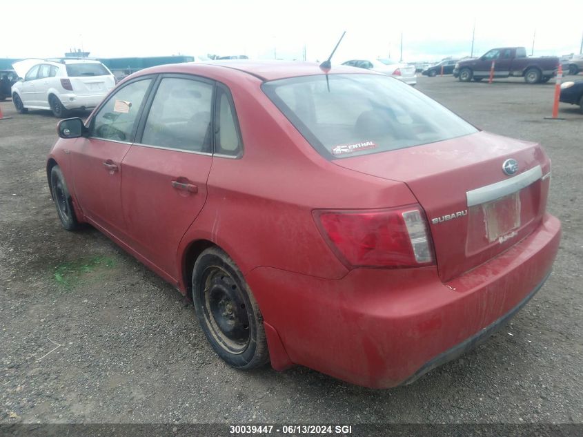 2008 Subaru Impreza 2.5I VIN: JF1GE61638G501902 Lot: 30039447