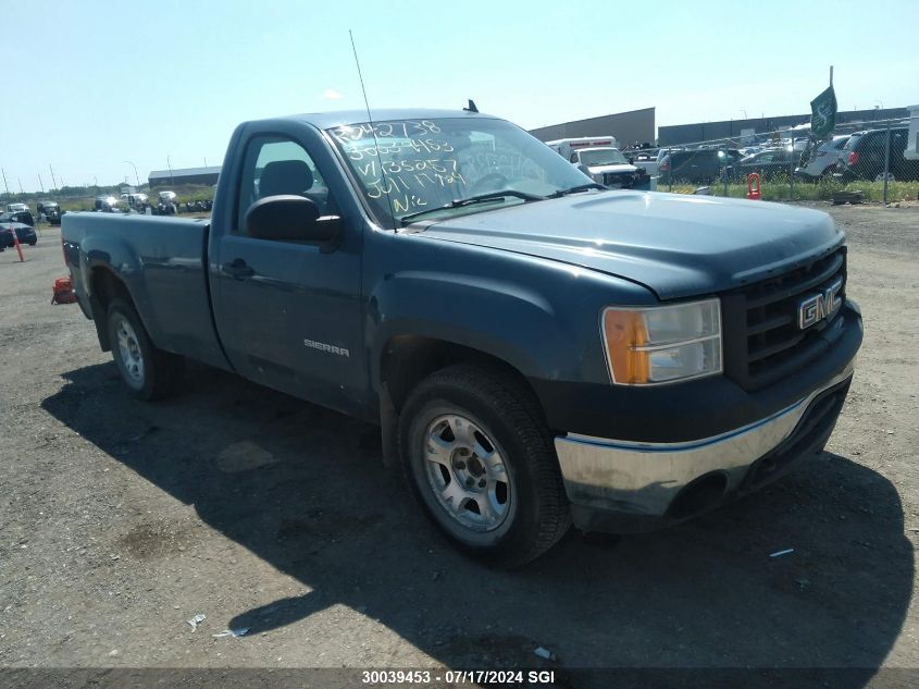 2010 GMC Sierra C1500 VIN: 1GTPCTEX5AZ135257 Lot: 30039453