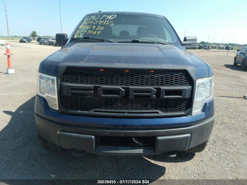2012 Ford F150 Supercrew VIN: 1FTFW1EF0CFA61930 Lot: 30039455