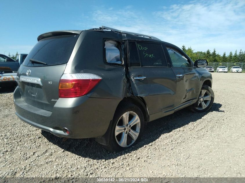 2009 Toyota Highlander Limited VIN: JTEES42A092146621 Lot: 30039142