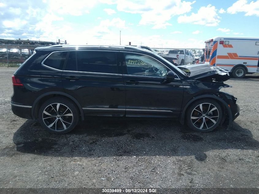 2022 Volkswagen Tiguan Sel R-Line VIN: 3VV4B7AX5NM141278 Lot: 30039499