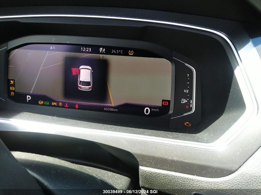 2022 Volkswagen Tiguan Sel R-Line VIN: 3VV4B7AX5NM141278 Lot: 30039499