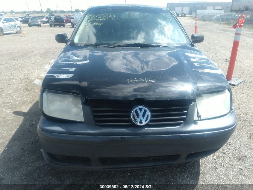 2002 Volkswagen Jetta Gls VIN: 3VWSB69M92M089057 Lot: 30039502