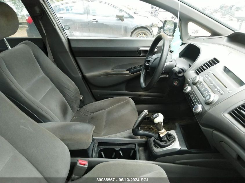 2006 Honda Civic Lx VIN: 2HGFA15566H003833 Lot: 30038567