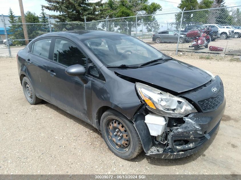 2013 Kia Rio Lx VIN: KNADM4A35D6245172 Lot: 30039072