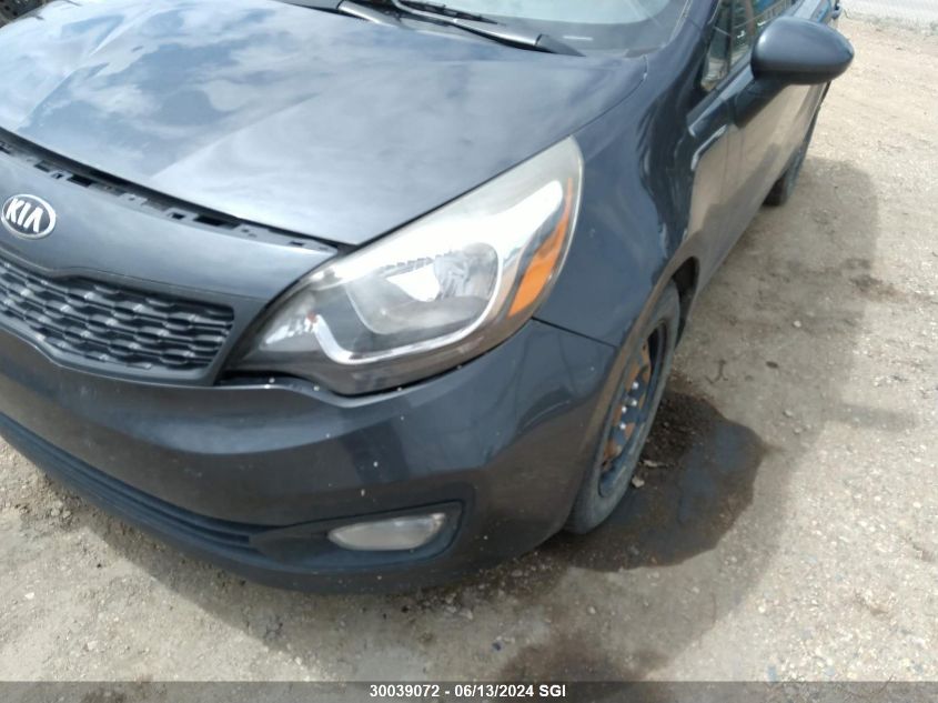 2013 Kia Rio Lx VIN: KNADM4A35D6245172 Lot: 30039072