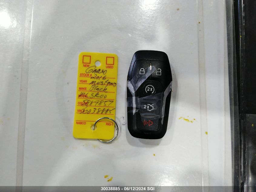 2016 Ford Mustang Gt VIN: 1FA6P8CF6G5319913 Lot: 30038885