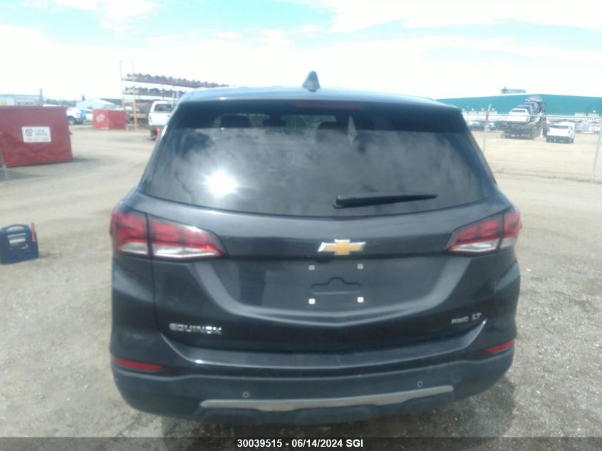 2022 Chevrolet Equinox Lt VIN: 2GNAXUEV7N6116488 Lot: 30039515