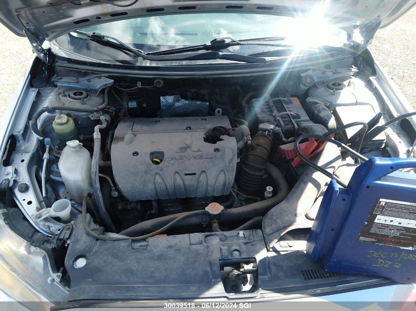 2010 Mitsubishi Lancer De VIN: JA32U1FU0AU600782 Lot: 30039518