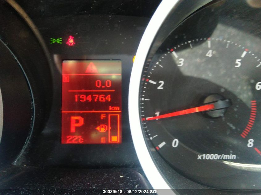 2010 Mitsubishi Lancer De VIN: JA32U1FU0AU600782 Lot: 30039518